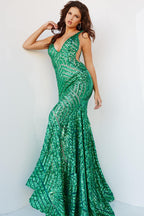 Jovani Prom 24097 - Emerald
