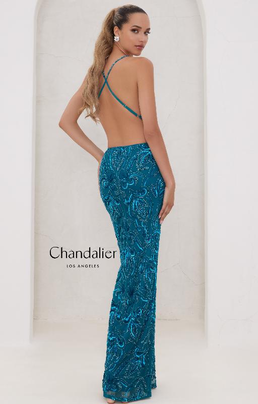 Chandalier Los Angeles Dress 30020 - Peacock