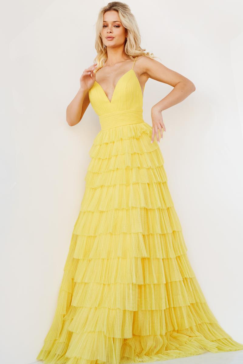 Jovani Prom 08480 - Yellow