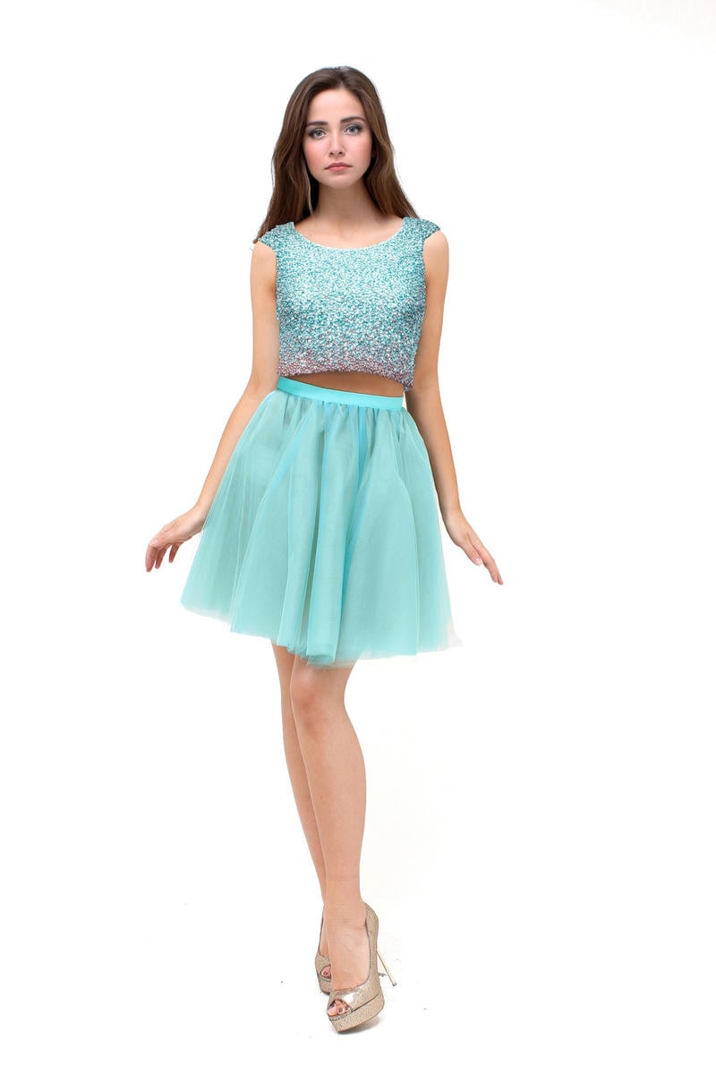 Terani Homecoming Dress 1521H0100 - Mint