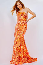 Jovani Prom 08460 - Orange