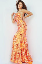 Jovani Prom 08460 - Orange
