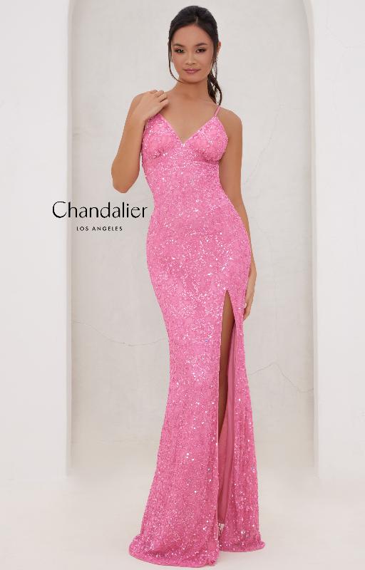 Chandalier Los Angeles Dress 30118 - BERRY PINK