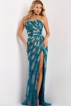Jovani Prom 49258 - Teal