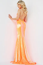 Jovani Prom 09114 - Iridescent Orange