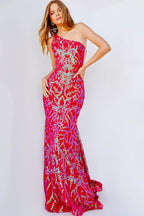 Jovani Prom 22845 - Iridescent Red