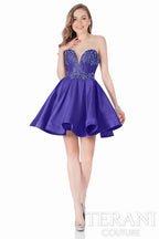 Terani Homecoming Dress 1622H1156 - Royal