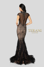 Terani Pageant Dress 1721GL4446 - Blush