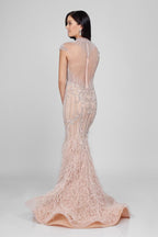 Terani Pageant Dress 1721GL4446 - Blush