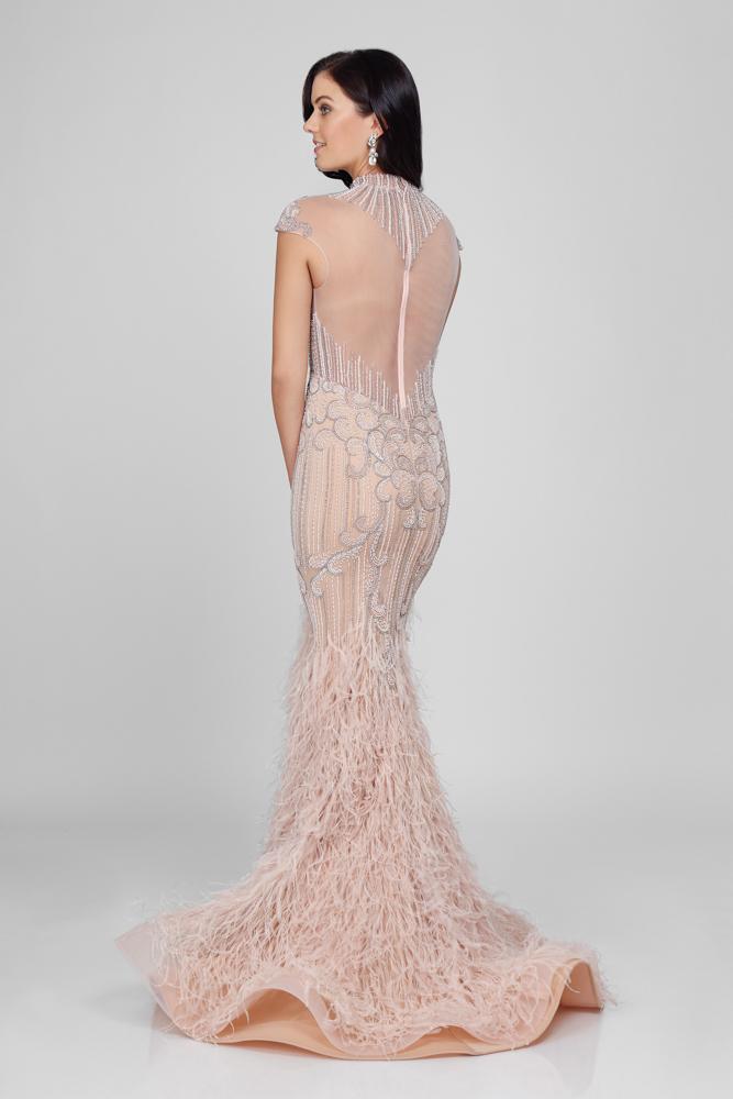 Terani Pageant Dress 1721GL4446 - Blush