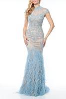 Terani Pageant Dress 1721GL4446 - Powder Blue