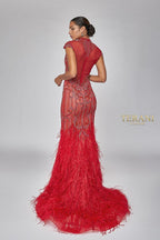 Terani Pageant Dress 1721GL4446 - Red
