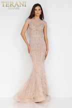 Terani Pageant Dress 1721GL4446 - Blush
