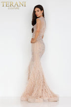 Terani Pageant Dress 1721GL4446 - Blush