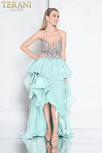 Terani Prom Dress 1811P5782 - Aqua