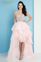 Terani Prom Dress 1811P5782 - Blush