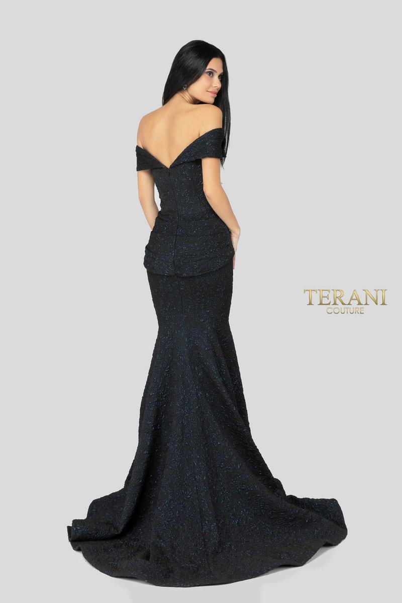 Terani Mother of the Bride Dress 1812M6657 - Navy