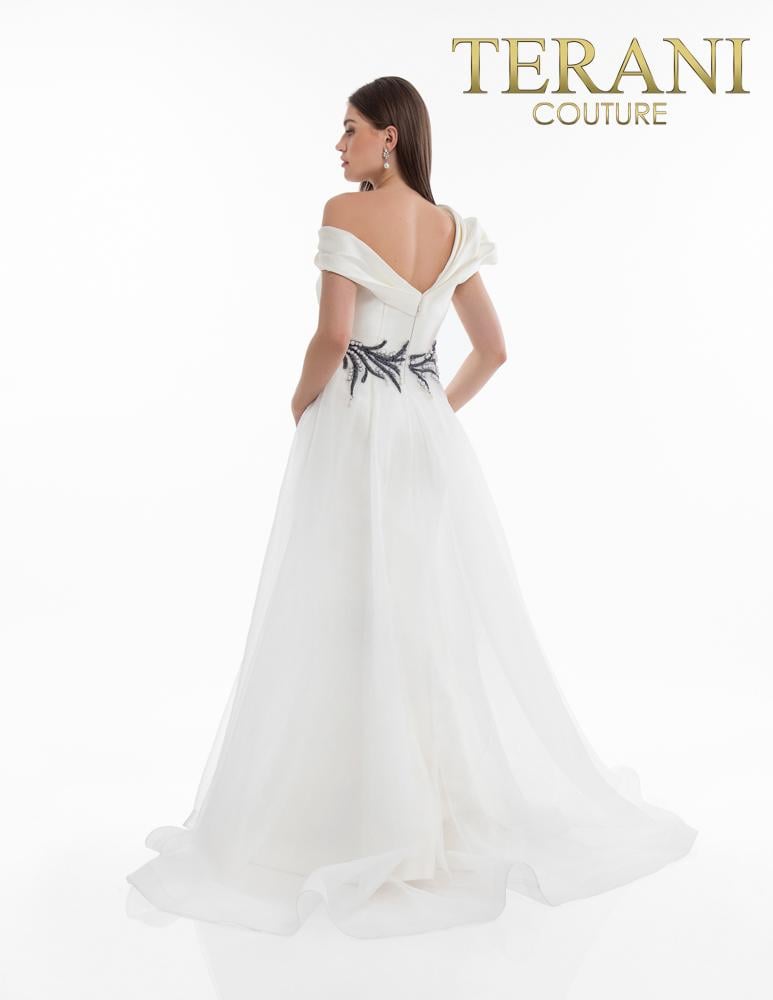 Terani Couture Evening 1821E7100 - Ivory