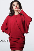 Jovani Short & Cocktail 1869 - Red