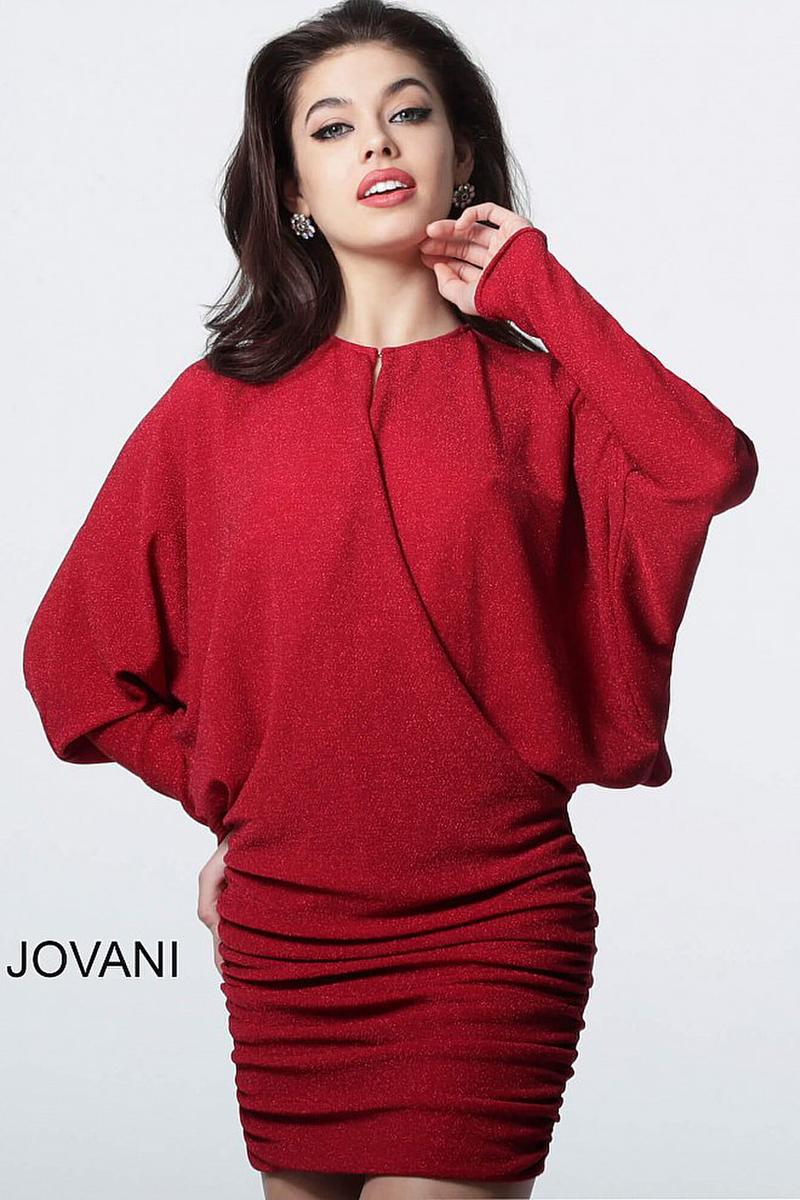 Jovani Short & Cocktail 1869 - Red