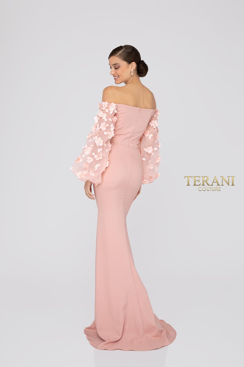 Terani Evenings Dress 1911E9128 - Blush