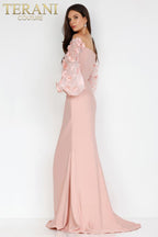 Terani Evenings Dress 1911E9128 - Blush