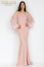 Terani Evenings Dress 1911E9128 - Blush