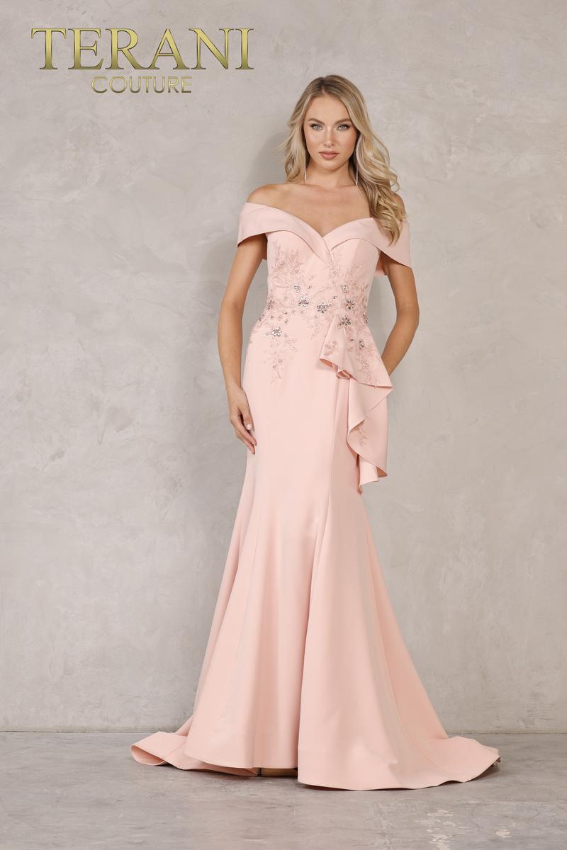 Terani Mother of the Bride Dress 1911M9339 - Blush