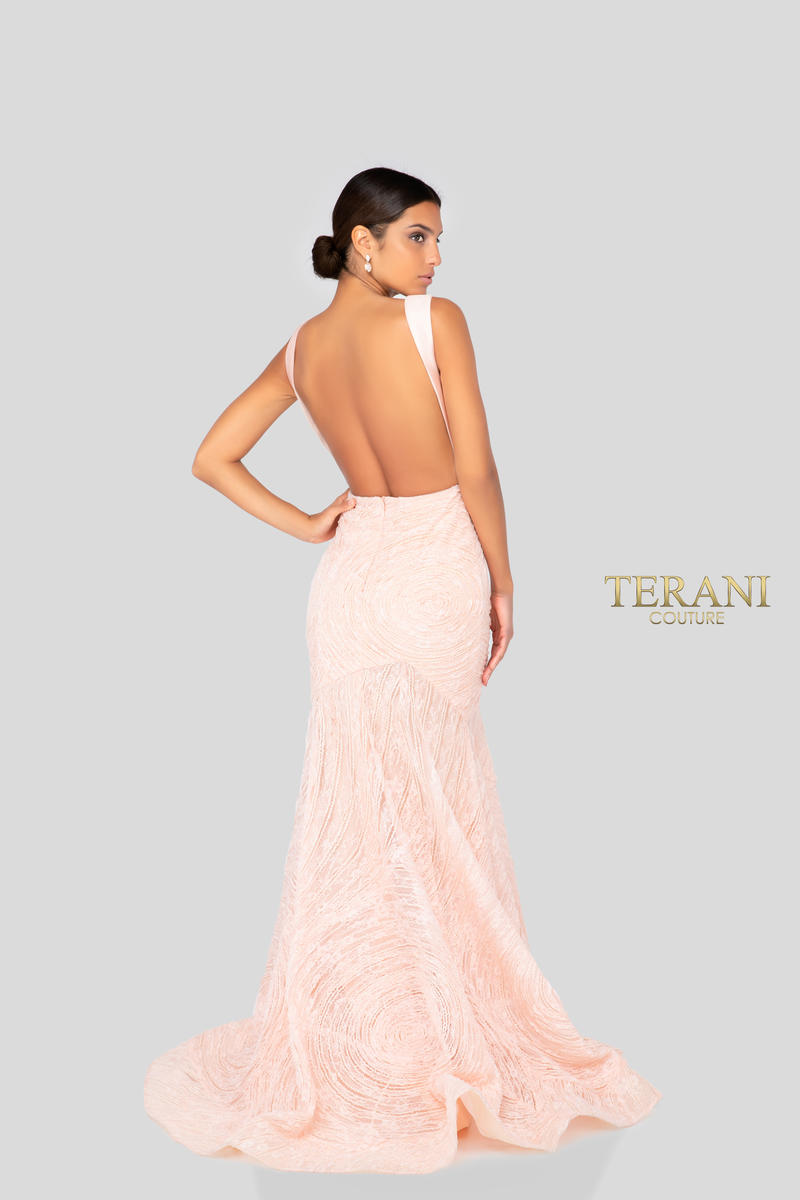 Terani Prom Dress 1911P8158 - Blush Nude