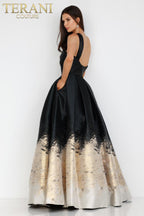 Terani Couture Evening 1912E9180 - Black Gold