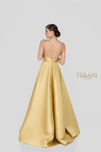 Terani Evenings Dress 1912E9202 - Gold