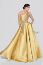 Terani Evenings Dress 1912E9202 - Gold