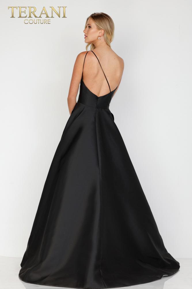 Terani Evenings Dress 1912E9202 - Black