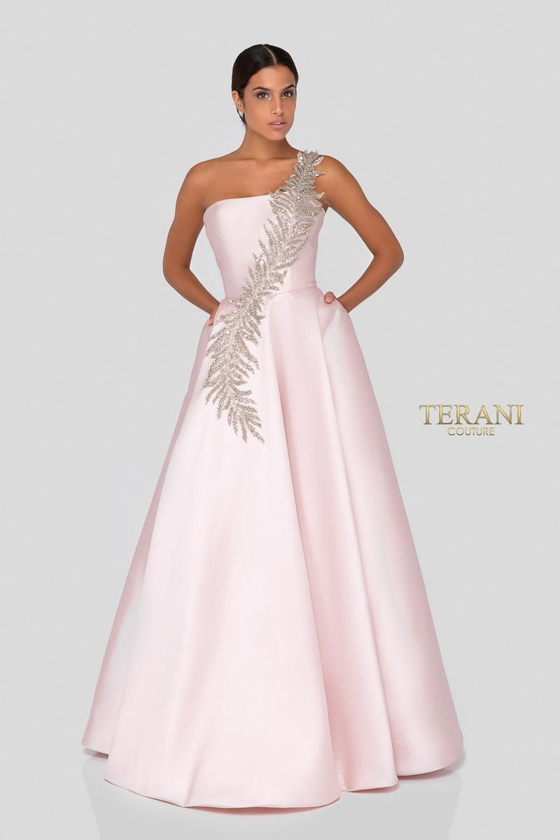 Terani Evenings Dress 1912E9202 - Blush