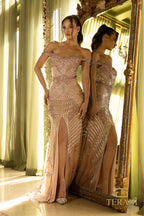 Terani Pageant Dress 1912GL9572 - Gold