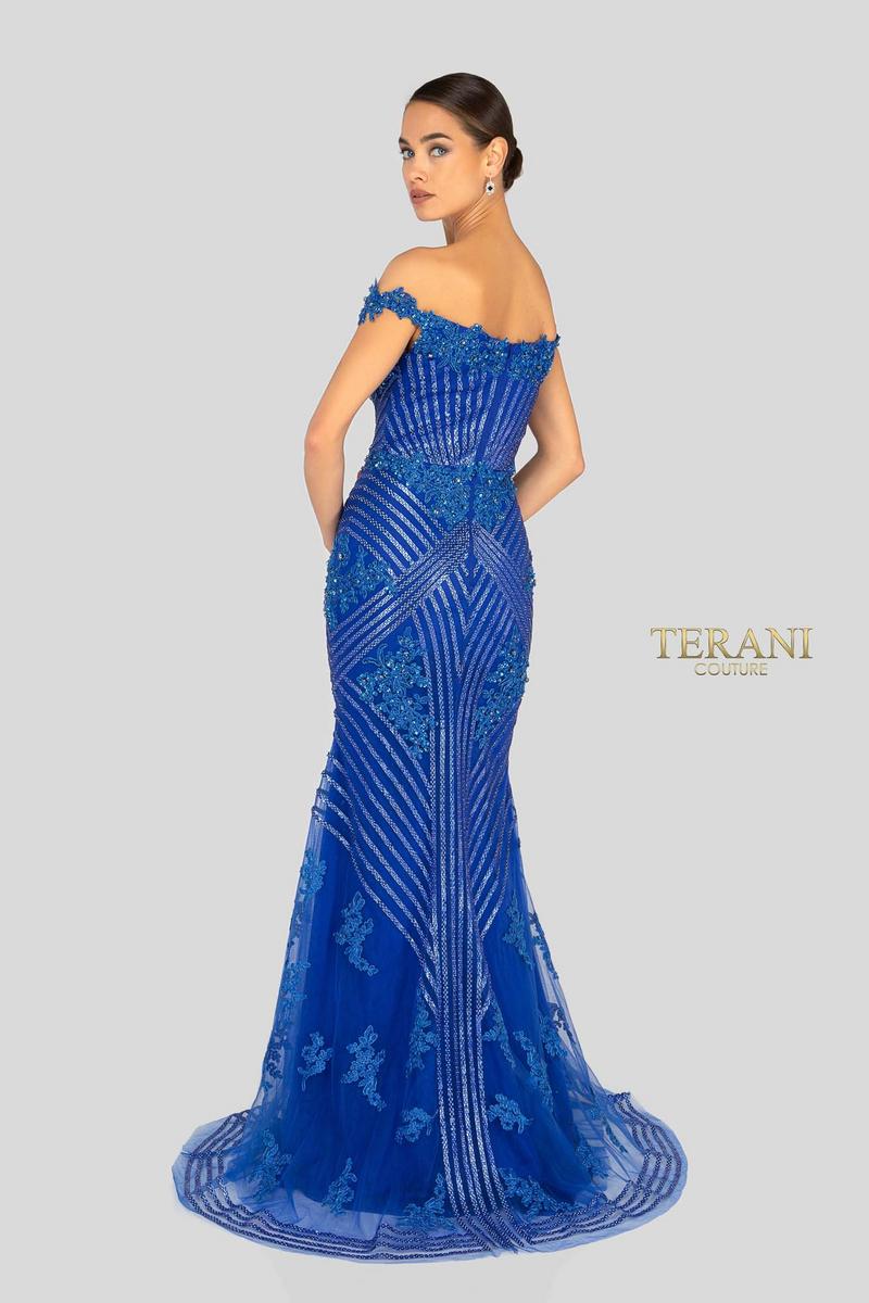 Terani Pageant Dress 1912GL9572 - Royal