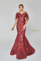 Terani Evenings Dress 1921E0136 - Red