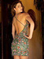 Primavera Couture Short Dress 1938 - Sage Green