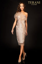 Terani Cocktail Dress 2011C2003 - Champagne Blush
