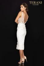 Terani Cocktail Dress 2011C2005 - Ivory
