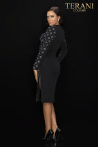 Terani Couture Cocktail 2011C2025 - Black