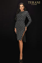 Terani Couture Cocktail 2011C2025 - Black