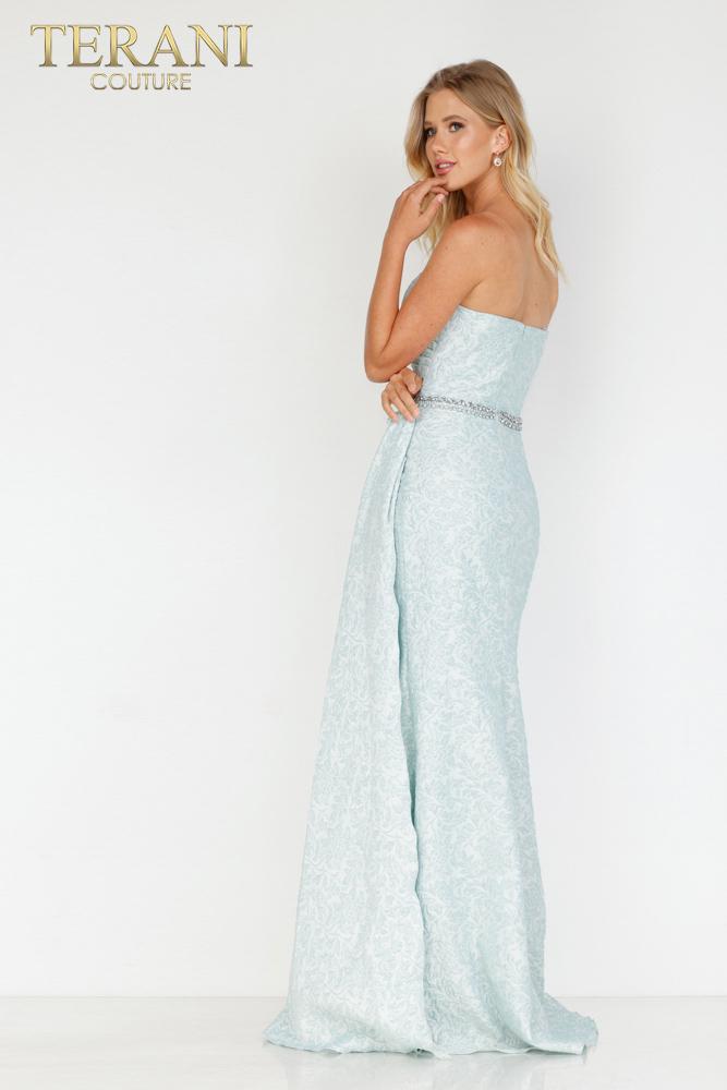 Terani Evenings Dress 2011E2105 - Powder Blue