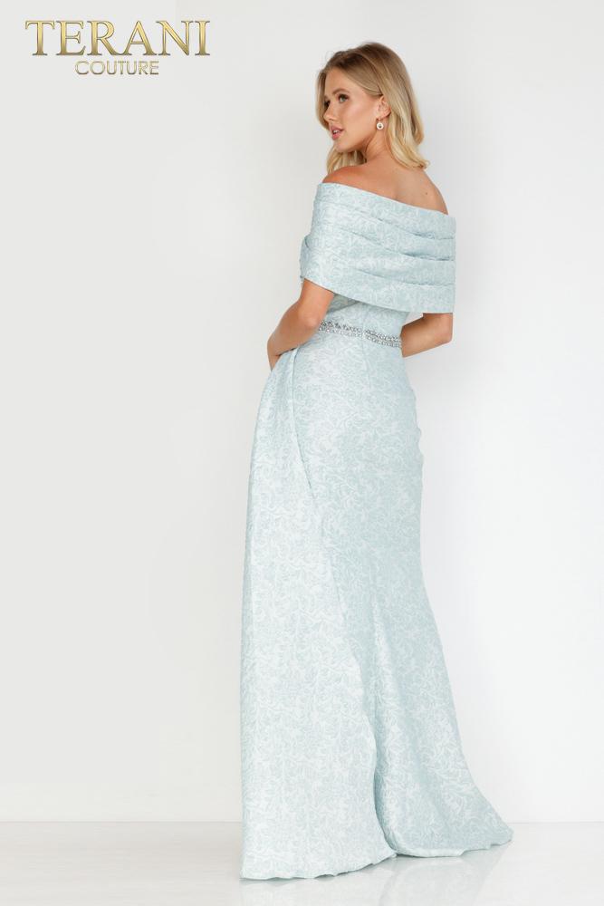 Terani Evenings Dress 2011E2105 - Powder Blue