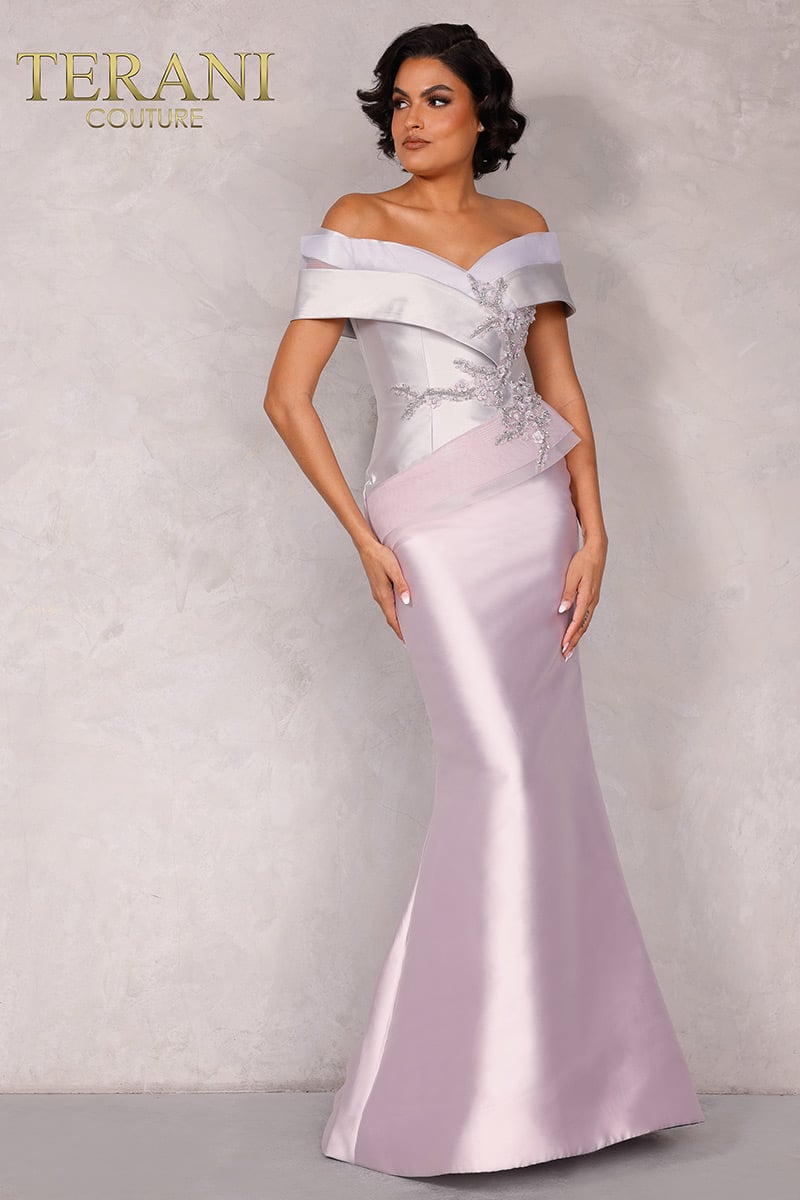 Terani Couture Mother of the Bride 2011M2159 - Champagne Taupe