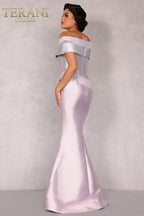 Terani Couture Mother of the Bride 2011M2159 - Champagne Taupe
