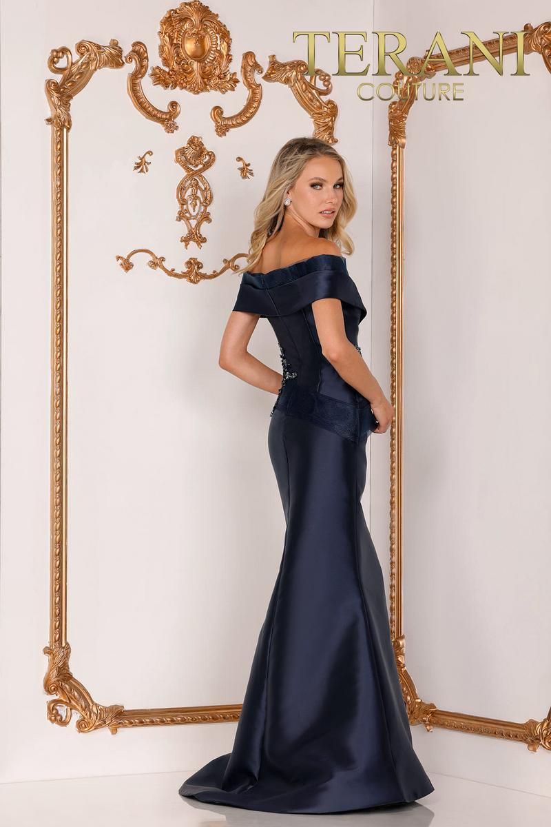 Terani Couture Mother of the Bride 2011M2159 - Navy Navy