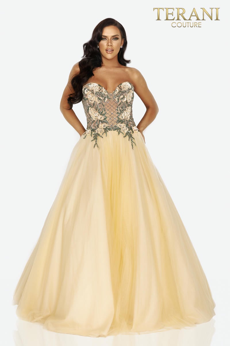 Terani Prom Dress 2011P1149 - Butter