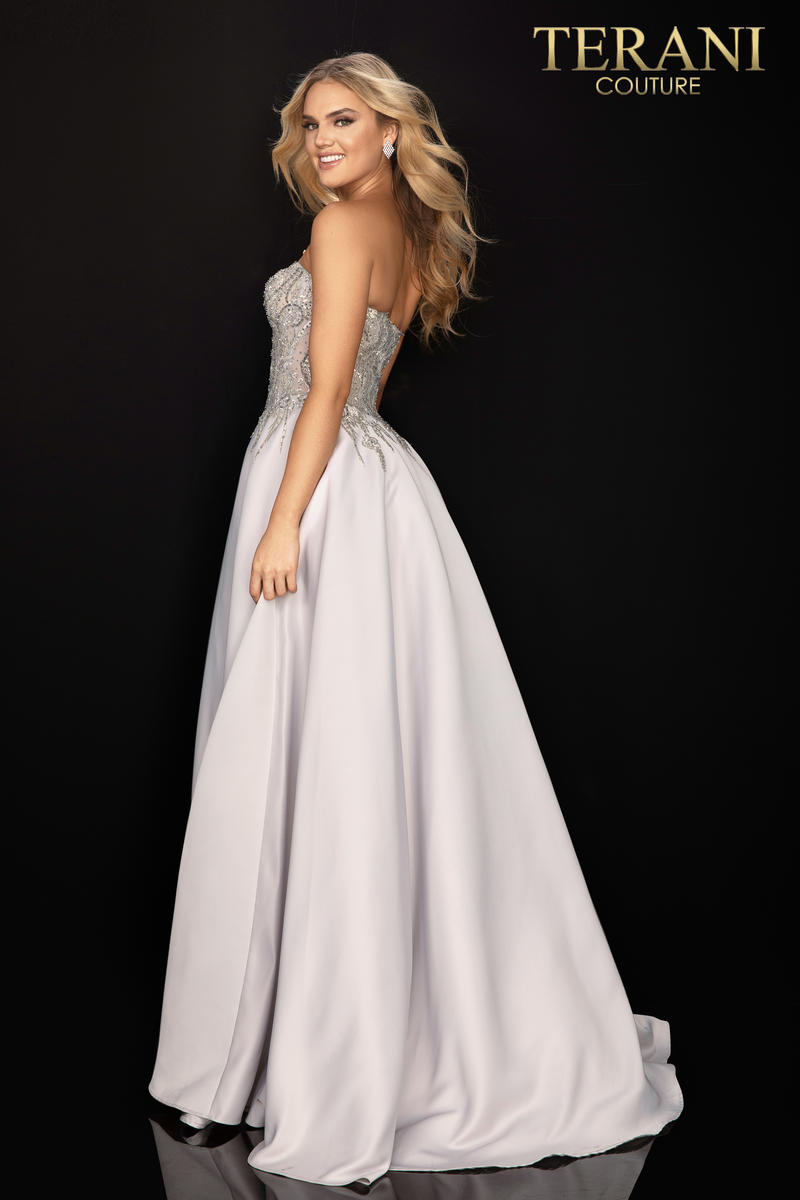 Terani Prom Dress 2011P1197 - Silver Ivory