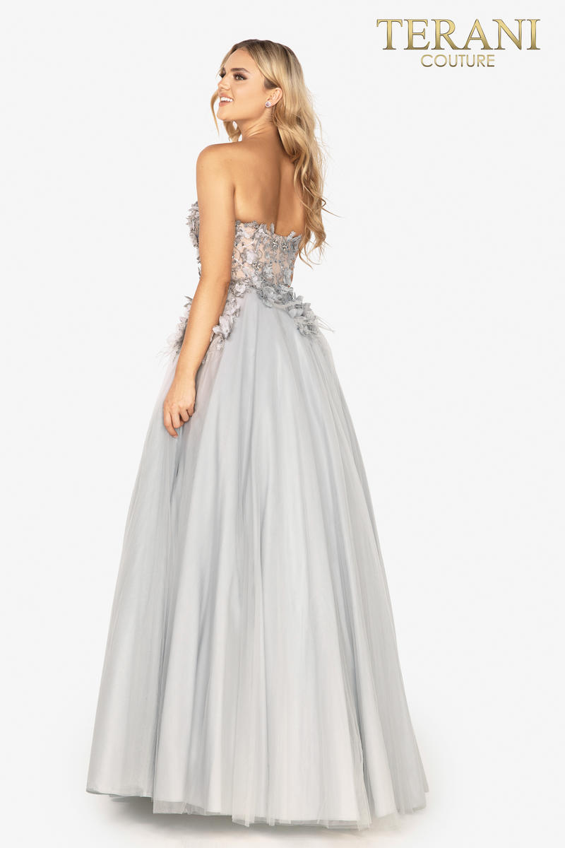 Terani Prom Dress 2011P1206 - Silver